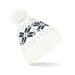 Beechfield zimska kapa Snowstar - bela