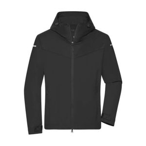 J&N moška Softshell jakna - črna
